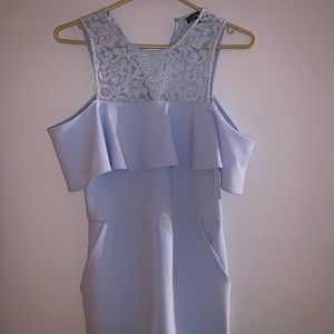 Light blue romper from Express. Size 6.